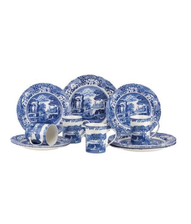 Blue Italian 12 Piece Set